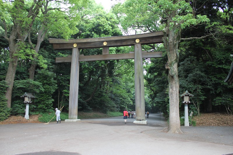 Entrance to Meiji